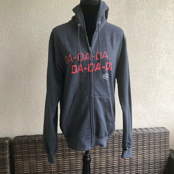 Champion Mens Hoodie Size S SportsCenter Sports Center ESPN Da Da Da Da Da Da - Picture 5 of 6